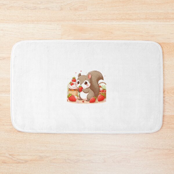 Item preview, Squirrel eating strawberry designed and sold by Kenji11.
