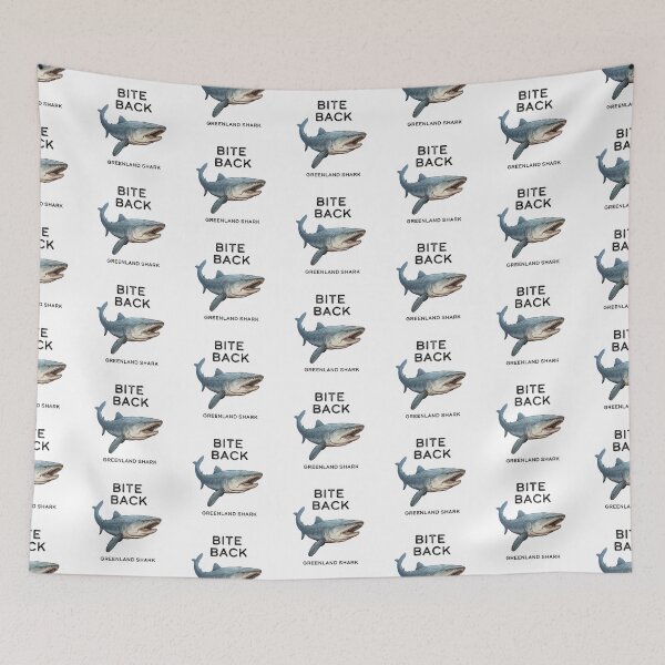Item preview, Greenland Shark Bite Back  designed and sold by DinoKate.