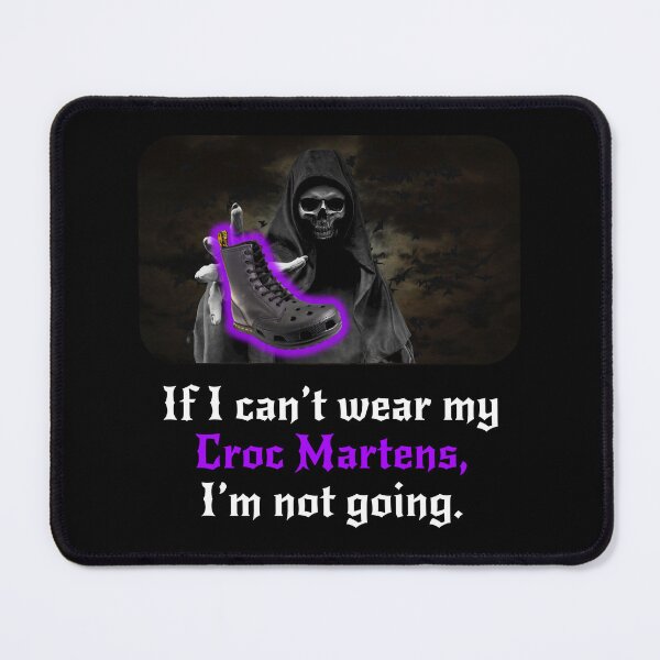 Item preview, Grim Reaper's Croc Martens designed and sold by SpiralBalloon.