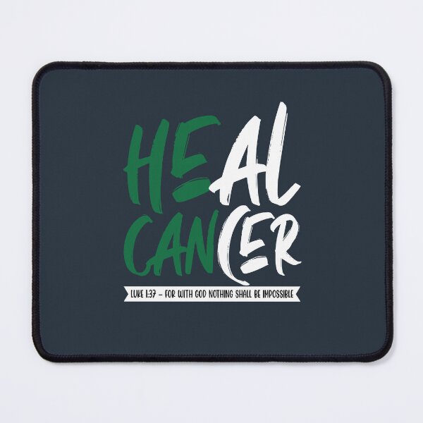 Item preview, HE CAN HEAL CANCER For with God Nothing Shall be Impossible (LUKE 1:37) designed and sold by elizaldesigns.