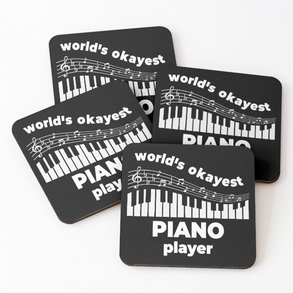 Item preview, Worlds Okayest Piano Player designed and sold by Blok45.