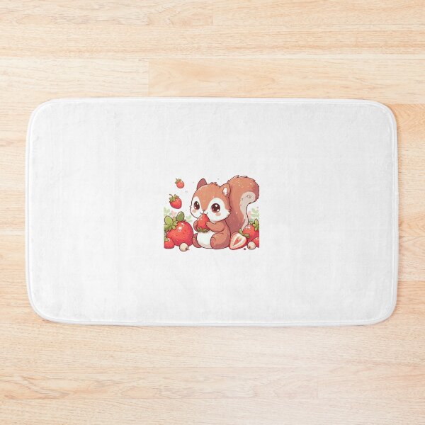 Item preview, Squirrel eating strawberry designed and sold by Kenji11.