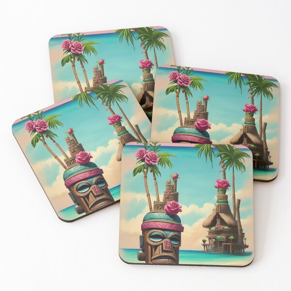 Item preview, Rose Tiki on the beach designed and sold by KaMP168.