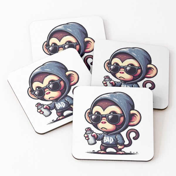 Item preview, Bad Cute Graffitimonkey designed and sold by BadGraffitiman.