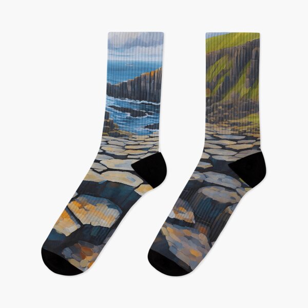 Artikelvorschau, Ölgemalte Magie am Giant's Causeway entworfen und verkauft von colorvisionart.