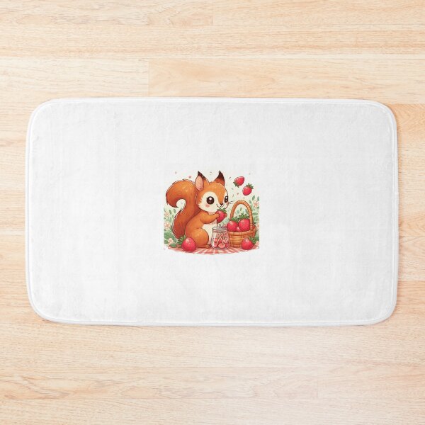 Item preview, Squirrel eating strawberry designed and sold by Kenji11.