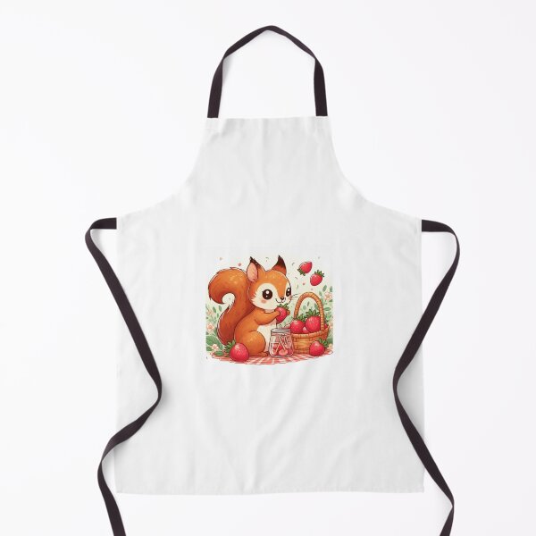 Item preview, Squirrel eating strawberry designed and sold by Kenji11.