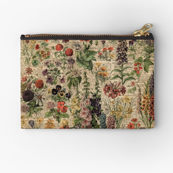 Item preview, Colourful Wild Meadow Flowers Over Vintage Dictionary Book Page designed and sold by DictionaryArt.