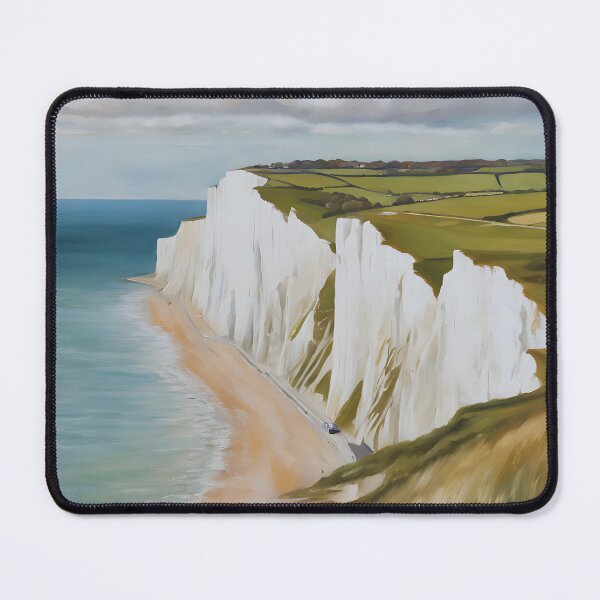 Item preview, Oil-Painted Majesty of the White Cliffs of Dover designed and sold by colorvisionart.