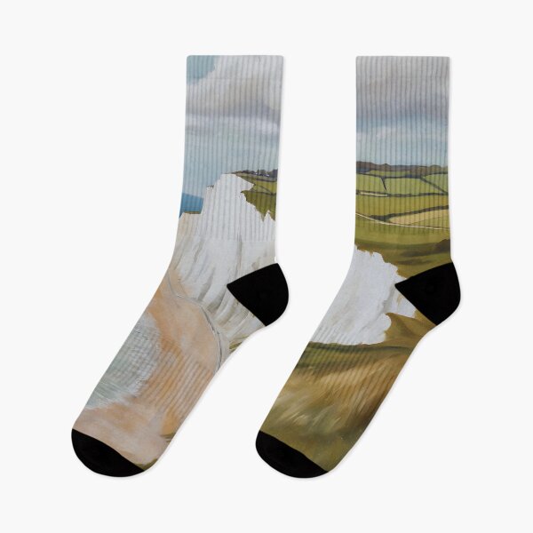 Item preview, Oil-Painted Majesty of the White Cliffs of Dover designed and sold by colorvisionart.
