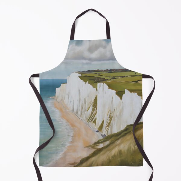 Item preview, Oil-Painted Majesty of the White Cliffs of Dover designed and sold by colorvisionart.