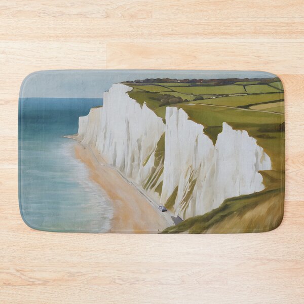 Item preview, Oil-Painted Majesty of the White Cliffs of Dover designed and sold by colorvisionart.