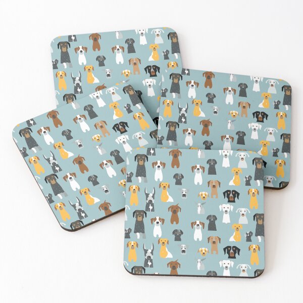 Item preview, Blue Simplistic Dogs designed and sold by HeyImFlooky.