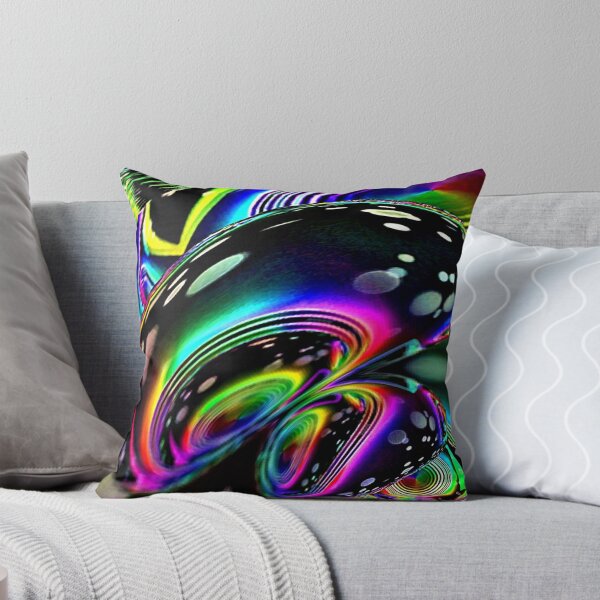 Item preview, Trippy psychedelic mushroom disco happy designed and sold by neonmoonwaves.