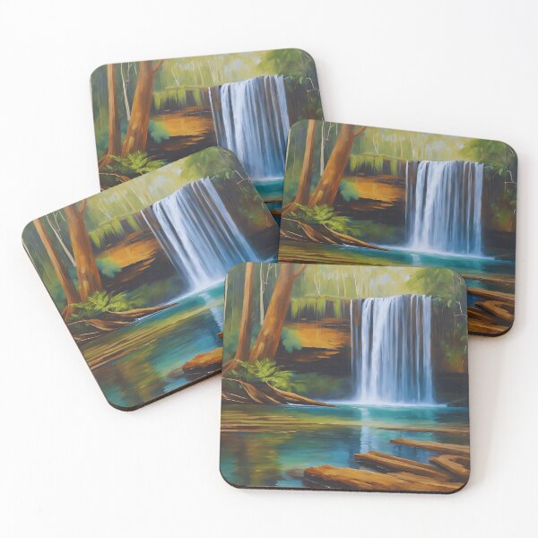 Item preview, Impressionist Serenity at Russell Falls designed and sold by colorvisionart.