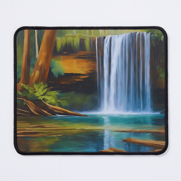 Item preview, Impressionist Serenity at Russell Falls designed and sold by colorvisionart.