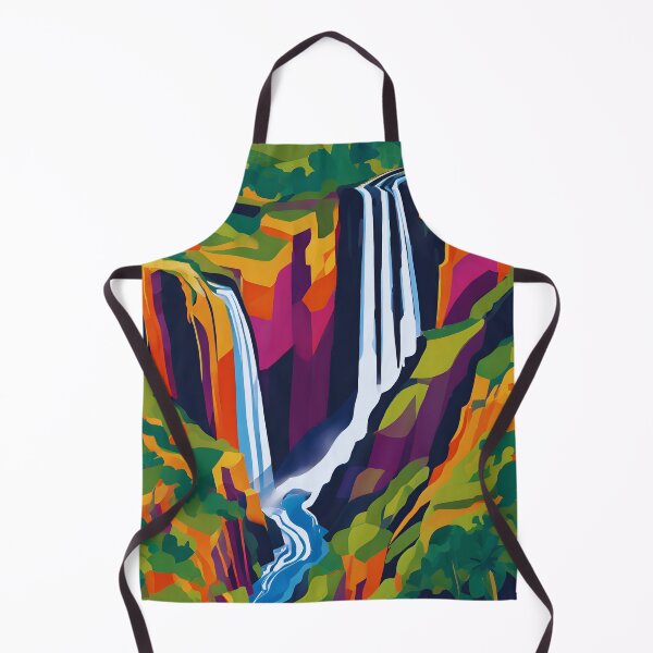 Item preview, Abstract Soar at Angel Falls designed and sold by colorvisionart.