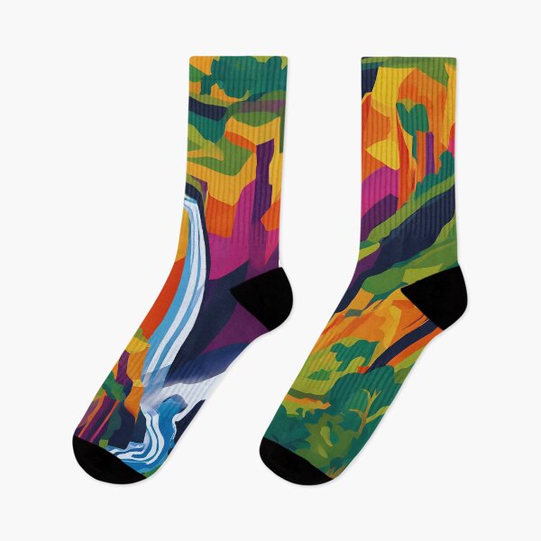 Item preview, Abstract Soar at Angel Falls designed and sold by colorvisionart.
