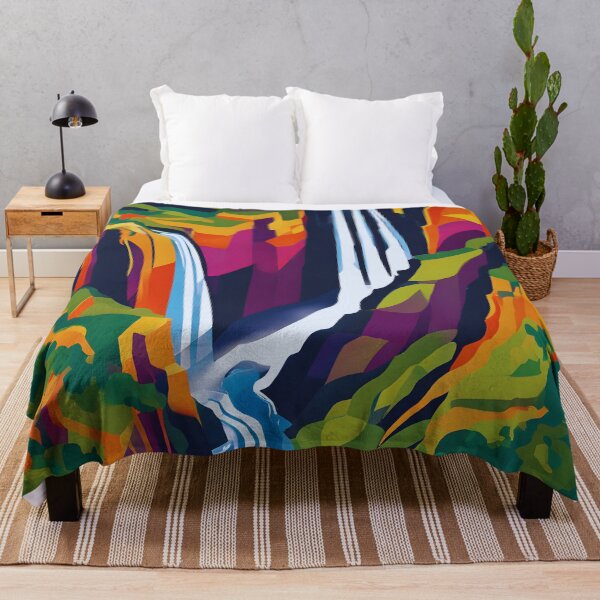 Item preview, Abstract Soar at Angel Falls designed and sold by colorvisionart.