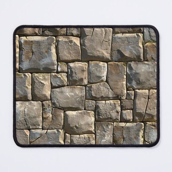 Item preview, Medieval Masonry - Timeless Stone Wall Pattern designed and sold by Sir Meow Meow.
