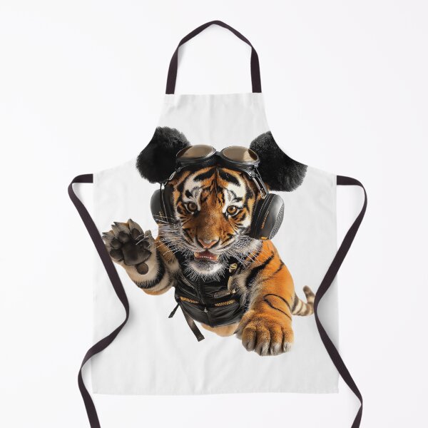 Artikelvorschau, Tiger im Lächeln Fallschirmspringen entworfen und verkauft von forget45studio.