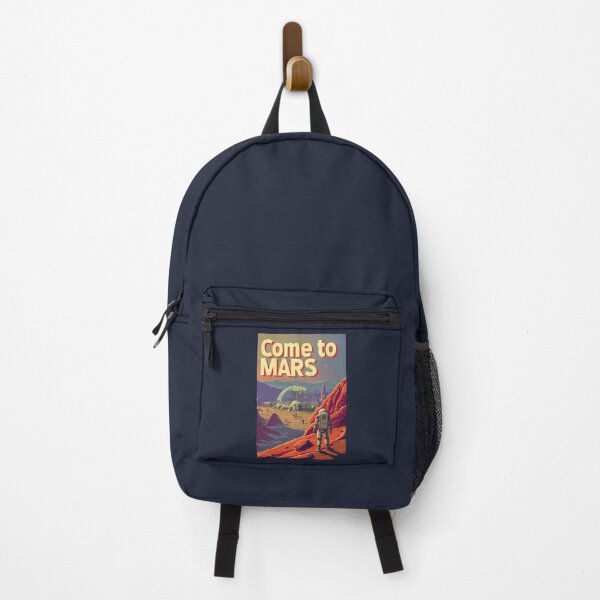 Item preview, Come to Mars - Vintage Poster Style - Sci-Fi designed and sold by Fenay Designs.