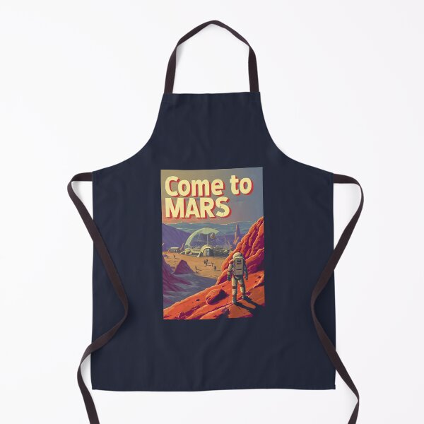 Item preview, Come to Mars - Vintage Poster Style - Sci-Fi designed and sold by Fenay Designs.
