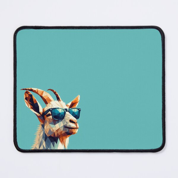 Item preview, Low Poly Goat Pop Art designed and sold by pseudosiren.