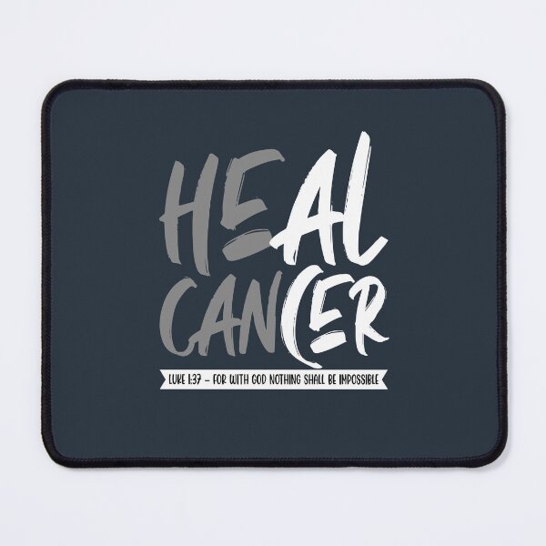 Item preview, HE CAN HEAL CANCER For with God Nothing Shall be Impossible (LUKE 1:37) designed and sold by elizaldesigns.