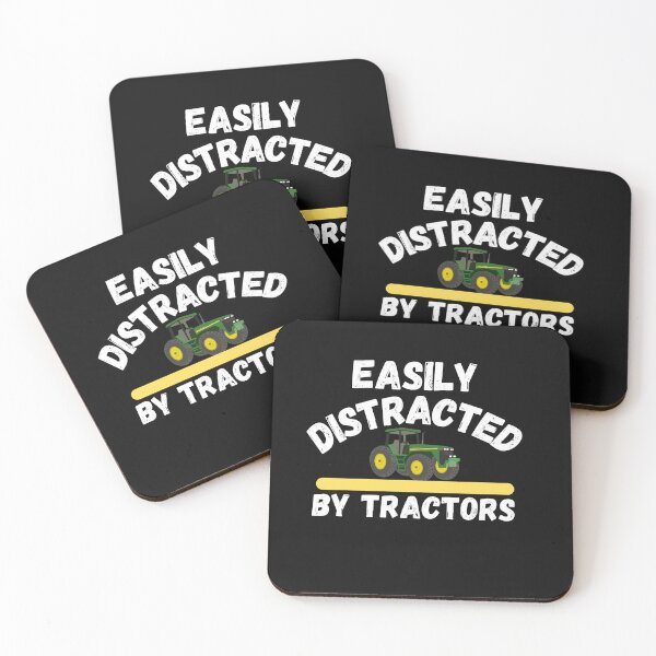 Item preview, Easily distracted by tractors - Farming Essential T-Shirt designed and sold by scofield97.