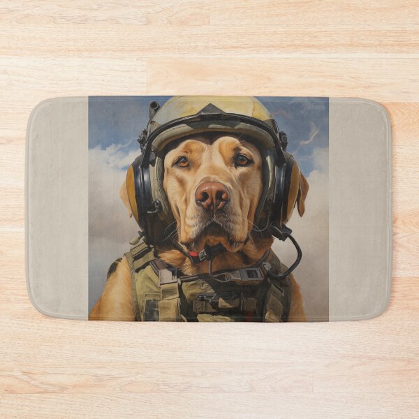 Artikelvorschau, Kampfjetpilot der Labrador Military Airforce entworfen und verkauft von Samuelsboro.