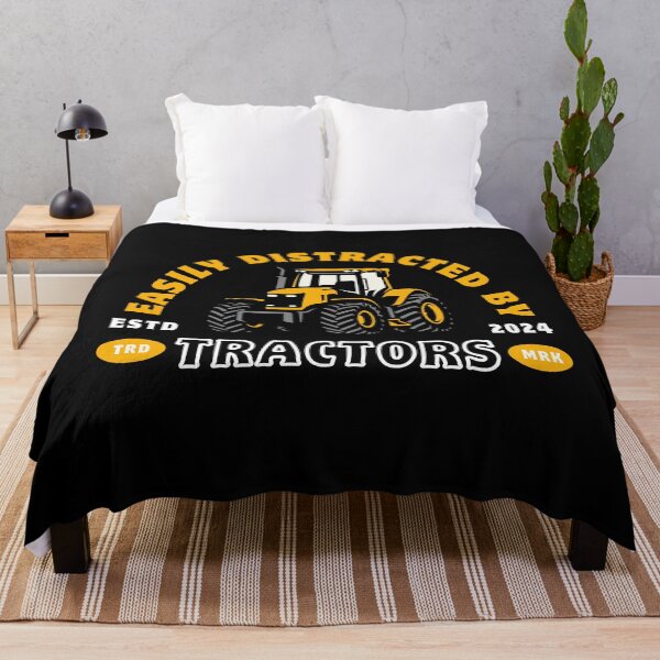 Item preview, Easily Distracted By Tractors designed and sold by OnTheTrend.
