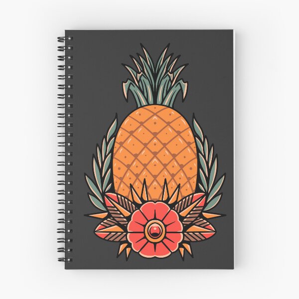 Item preview, Pineapple Tattoo Flash designed and sold by OutbreakDesigns.