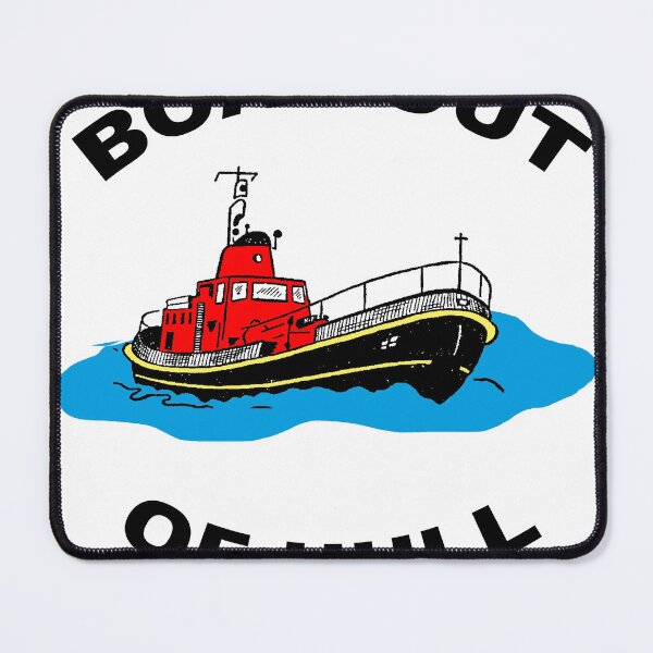 Item preview, Boat Out of Hull (Bat Out of Hell) designed and sold by Hoorahville.