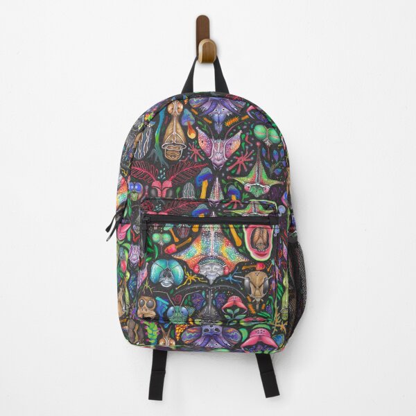 Item preview, bugagstas.Entomology,pattern, Insects, Bugs, pattern, hand drawn, mushroom, maximalism  designed and sold by Soulape.