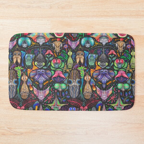 Item preview, bugagstas.Entomology,pattern, Insects, Bugs, pattern, hand drawn, mushroom, maximalism  designed and sold by Soulape.