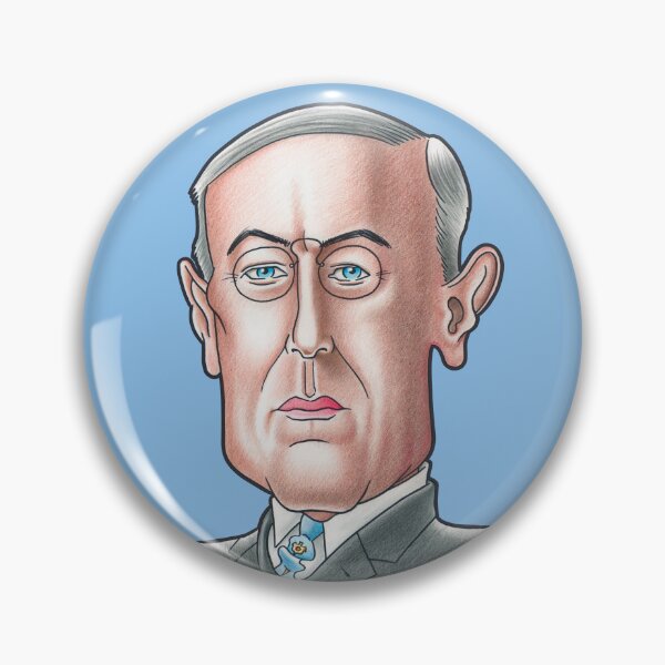 Item preview, Woodrow Wilson Caricature designed and sold by FunFaces.