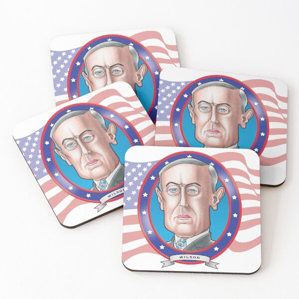 Item preview, Woodrow Wilson Caricature designed and sold by FunFaces.