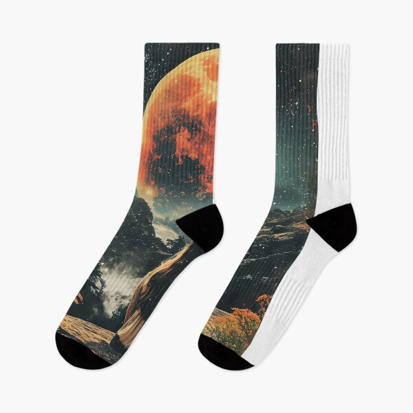 Item preview, Staring at the moon through the universe designed and sold by Akazox.