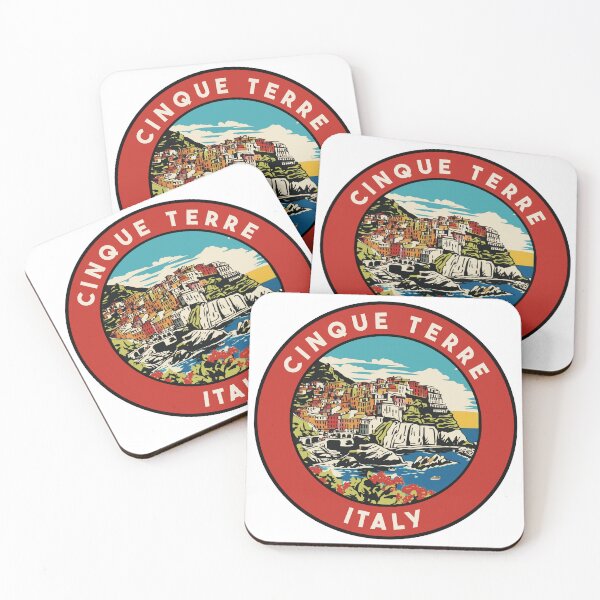 Item preview, Cinque Terre Italy Decal Design designed and sold by Decal Mania.