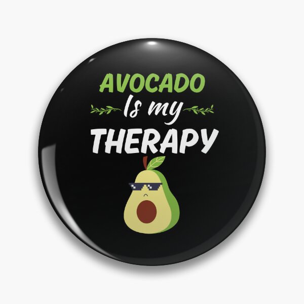 Item preview, Avocado is my therapy, funny avocado eater, avocado girl or lady saying designed and sold by NBSStore.
