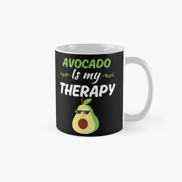 Item preview, Avocado is my therapy, funny avocado eater, avocado girl or lady saying designed and sold by NBSStore.