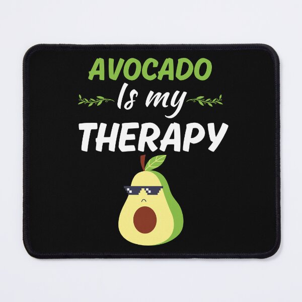 Item preview, Avocado is my therapy, funny avocado eater, avocado girl or lady saying designed and sold by NBSStore.
