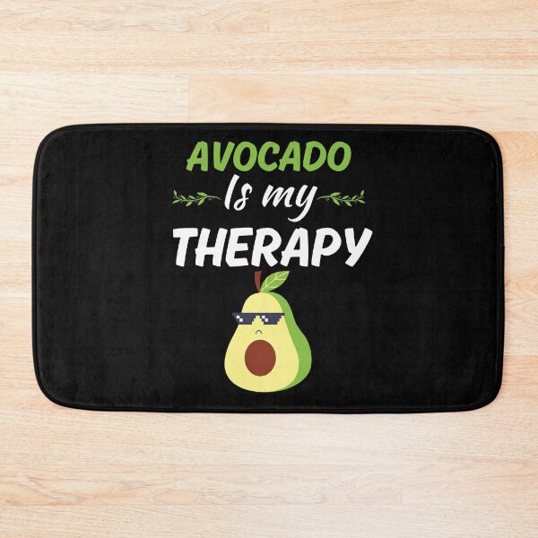 Item preview, Avocado is my therapy, funny avocado eater, avocado girl or lady saying designed and sold by NBSStore.