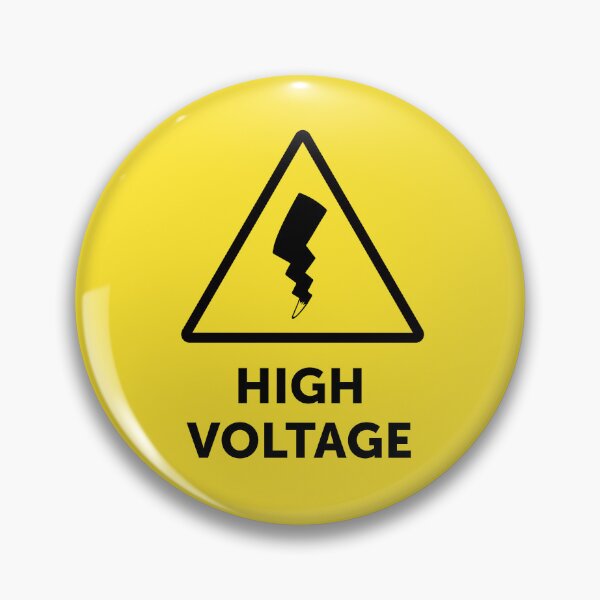 Item preview, Attention! High Voltage Tail Warning Collection! designed and sold by Wise-Geek.