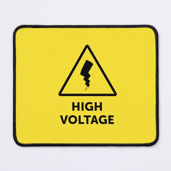 Item preview, Attention! High Voltage Tail Warning Collection! designed and sold by Wise-Geek.