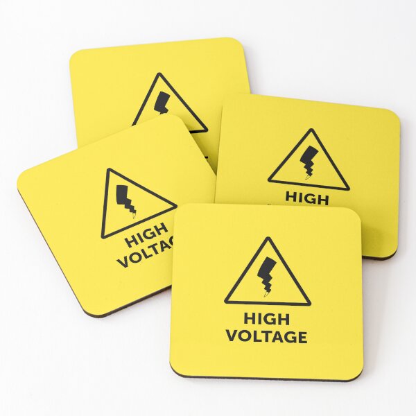 Item preview, Attention! High Voltage Tail Warning Collection! designed and sold by Wise-Geek.