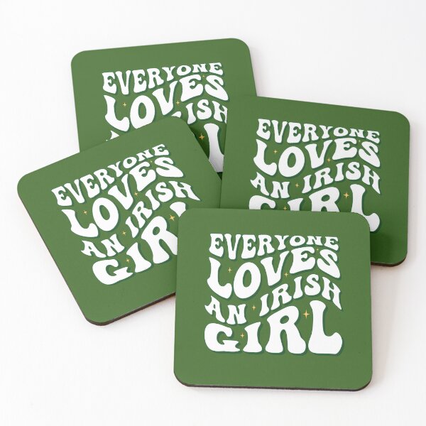 Item preview, Everyone Loves An Irish Girl Groovy St Patrick's Day Irish designed and sold by Be Cool (5.0) ⭐⭐⭐⭐⭐.