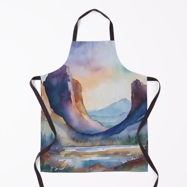 Item preview, Watercolor Reverie of the Sleeping Giant designed and sold by colorvisionart.