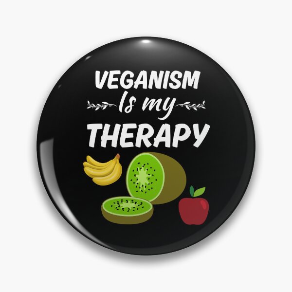 Item preview, Veganism is my therapy, funny vegan vibe saying, for vegan mom or vegan family. designed and sold by NBSStore.